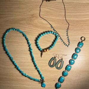 Turquoise Jewelry Set